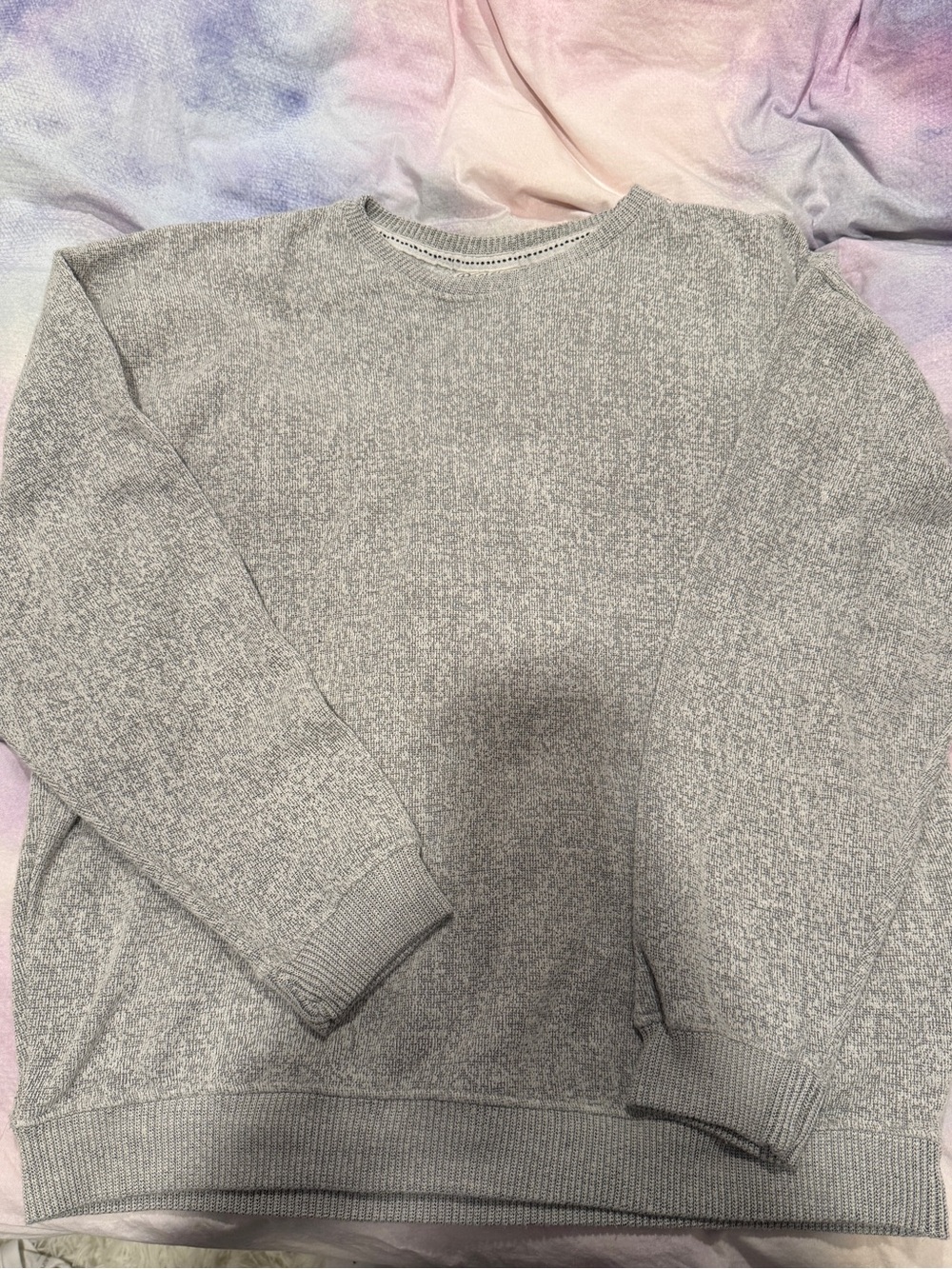 Women’s 2X Gray Crewneck Sweater - Classic Casual Knit